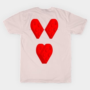 Brick Heart (some assembly required) T-Shirt